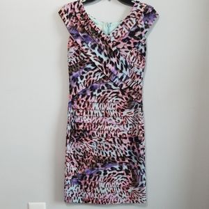 London Times Animal Print size 4 dress
